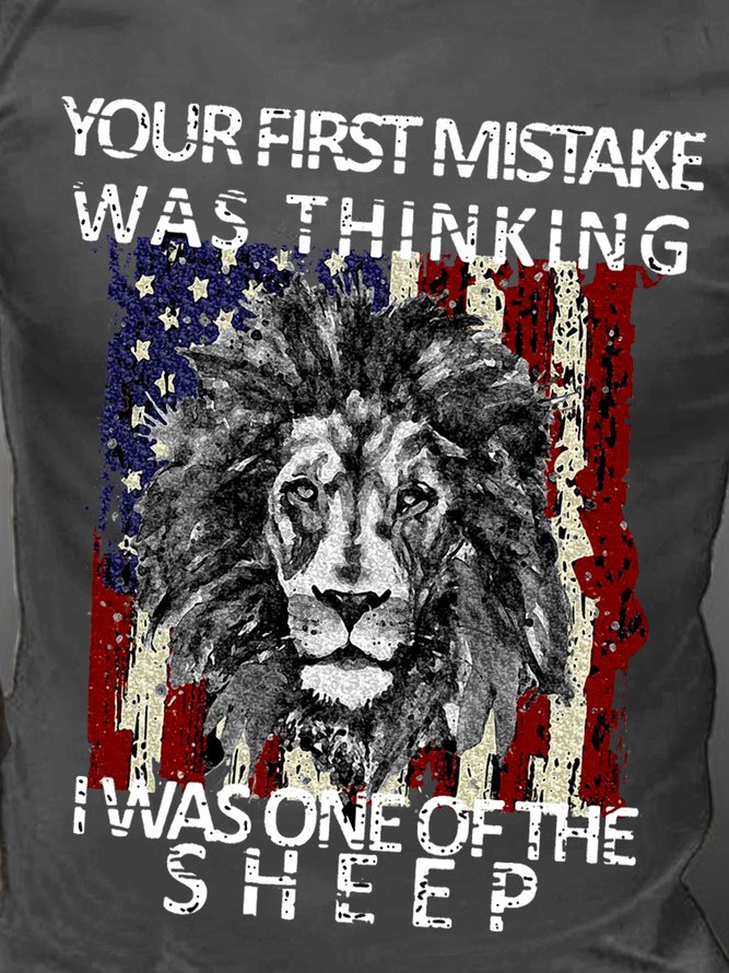 Your First Mistake Was Thinking I Was One Of The Sheep Tshirt