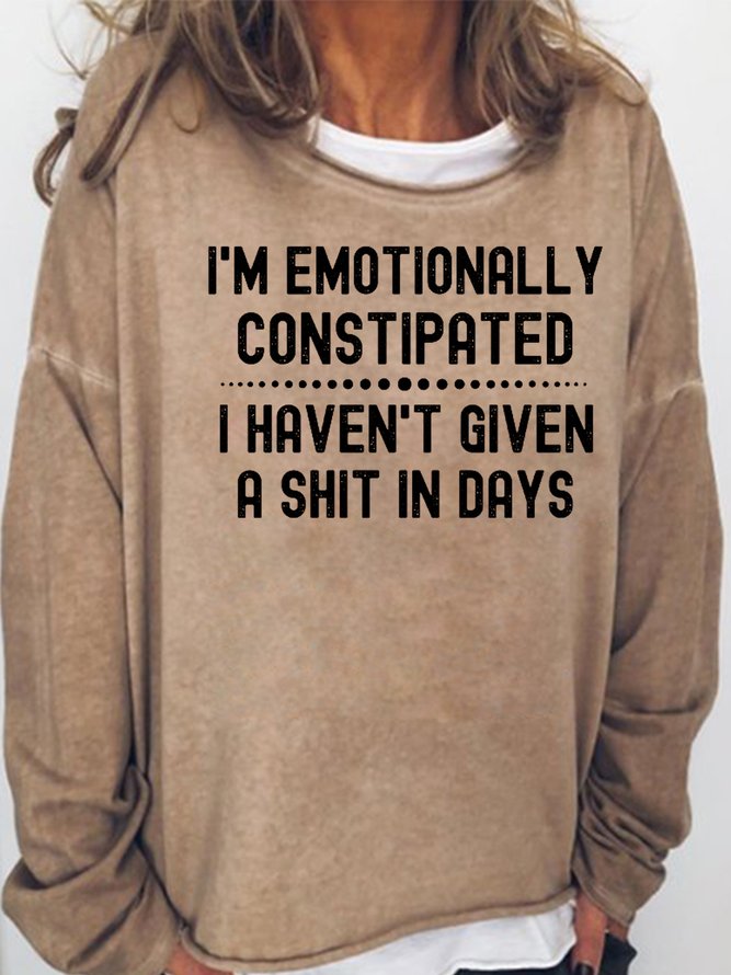 I’M NOT GETTING OLD I JUST CAN’T REMEMBER STUFF BECAUSE MY BRAIN IS FULL Casual Sweatshirt