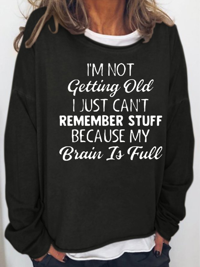 I'm Emotionally Constipated, I Haven't Given A Shit In Days Casual Sweatshirt