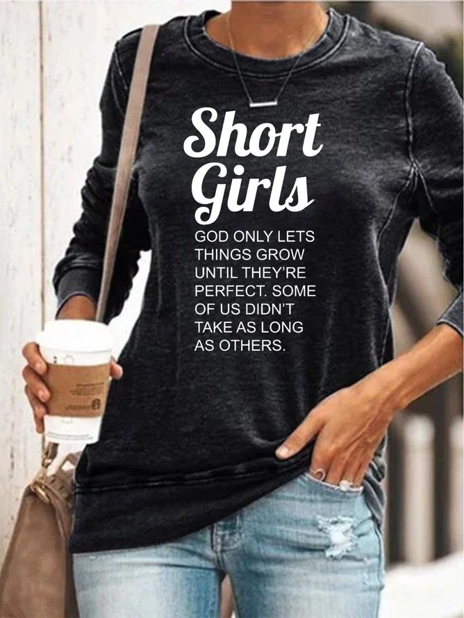 Short Girls Sweatshirts