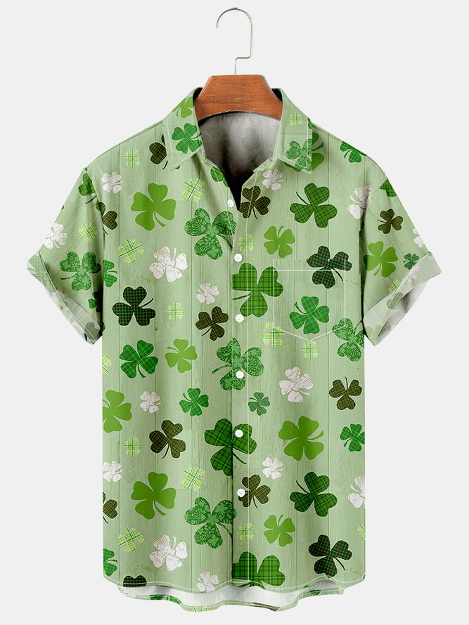 St. Patrick's Day Hawaiian Shirt | lilicloth