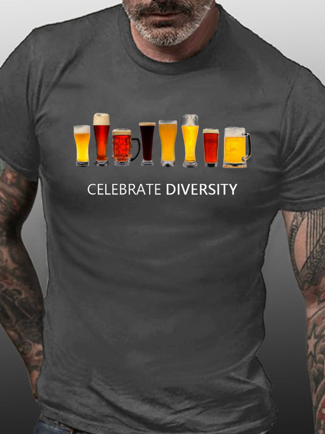 Celebrate Diversity Beer Funny Shirt & Top