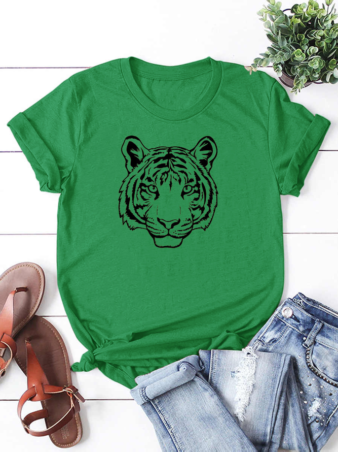 Tiger Year 2022 Print Tshirts&Tops