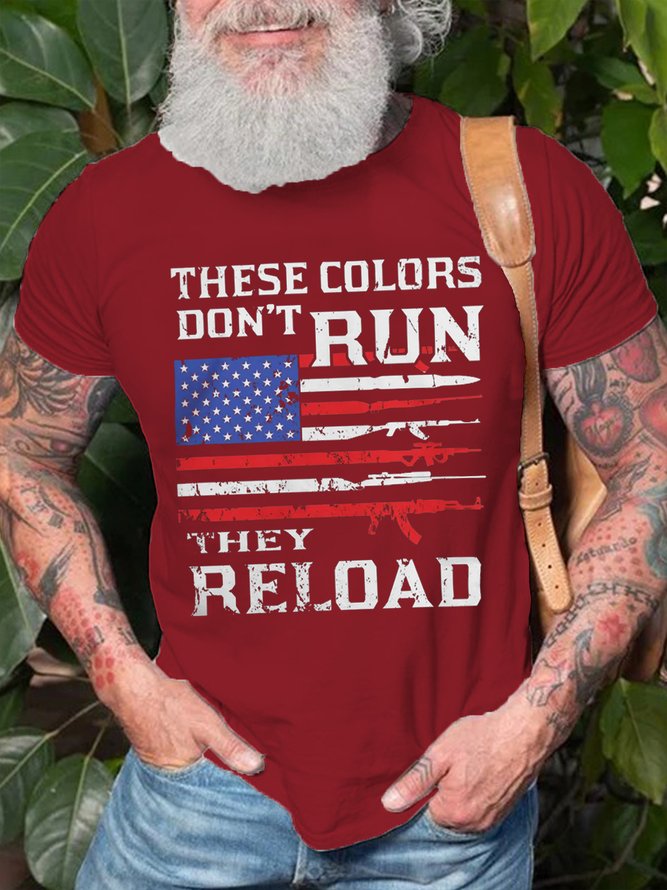 THESE COLORS DON'T RUN LIMITED EDITION Casual Short Sleeve T-Shirt