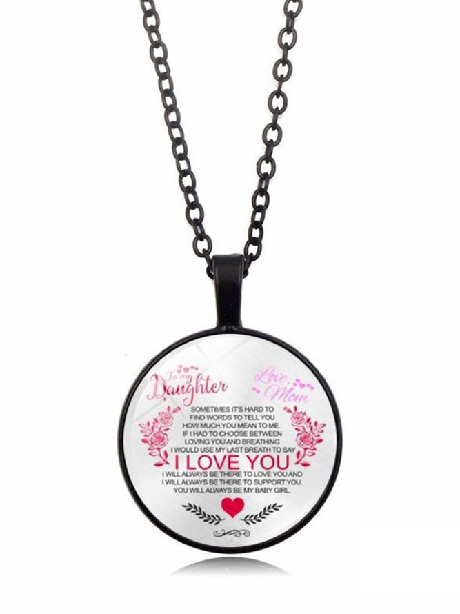 Never Forget That I Love You Fashion Necklace