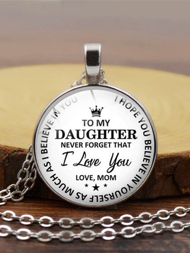 Never Forget That I Love You Fashion Necklace