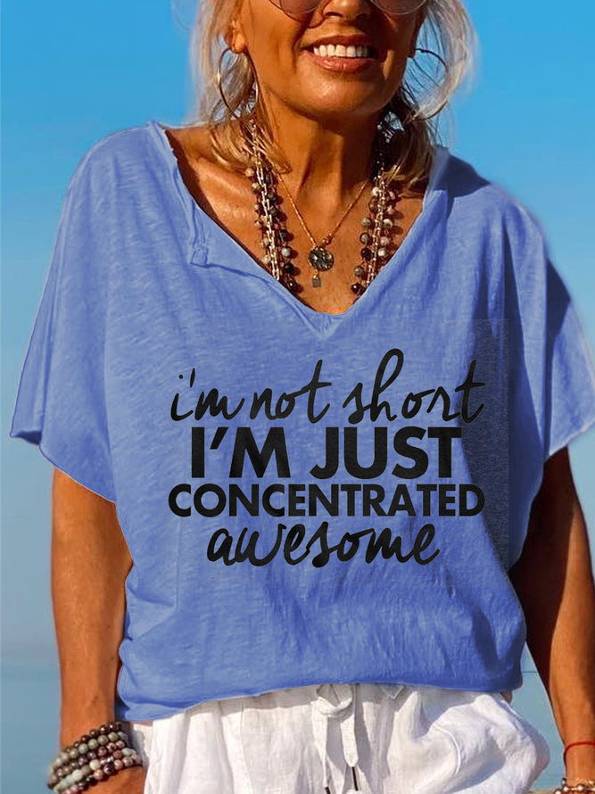 I'm Not Short I Just Concentrated Awesome Shirts&Tops