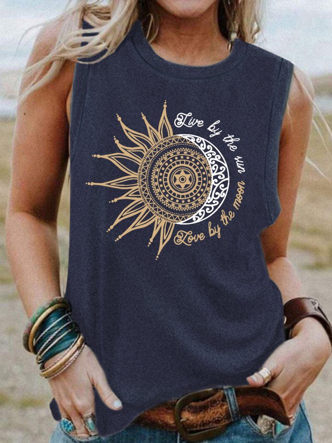 Live By the Sun Love By the Moon Women's Tanks & Camis