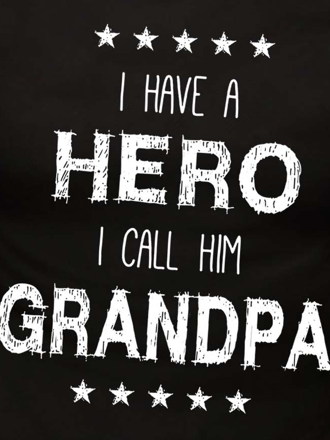 Men Grandpa Star Letters Casual T-Shirt