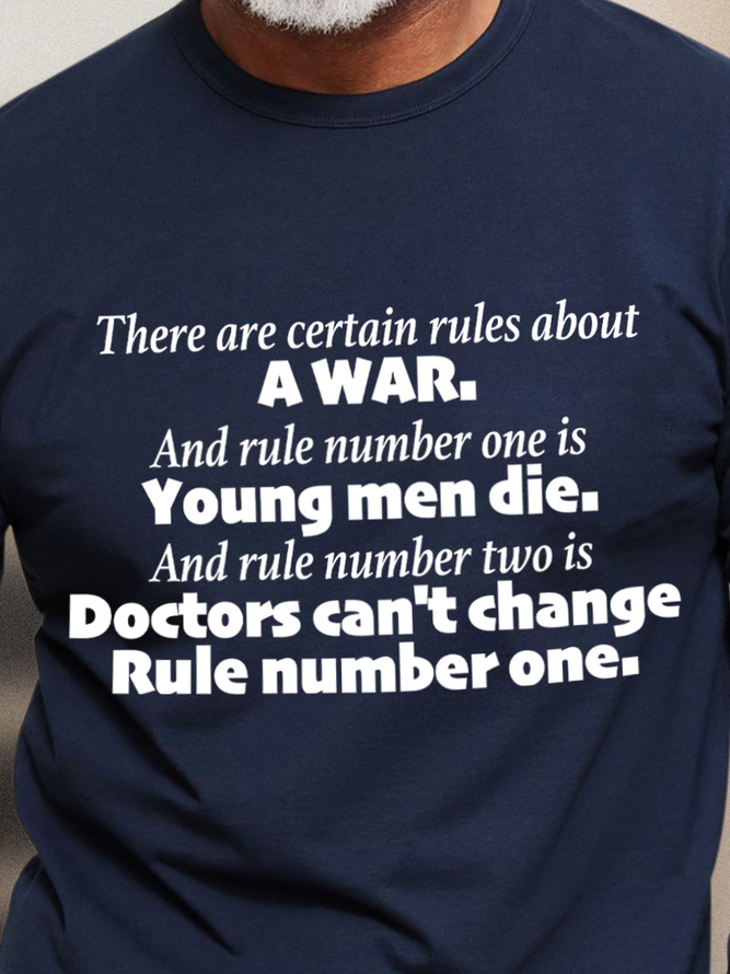 Certain Rules About War Men's Long Sleeve T-Shirt