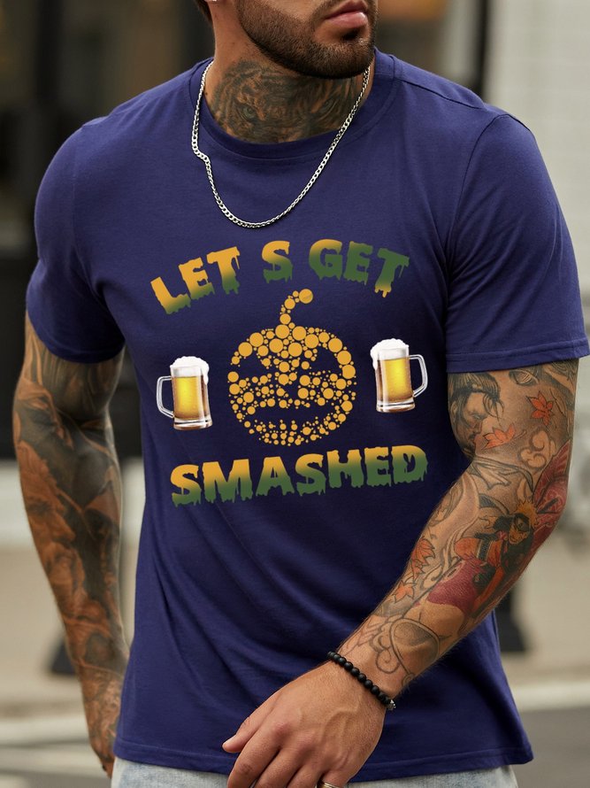 Let`s get smashed Halloween Men`s T-Shirt
