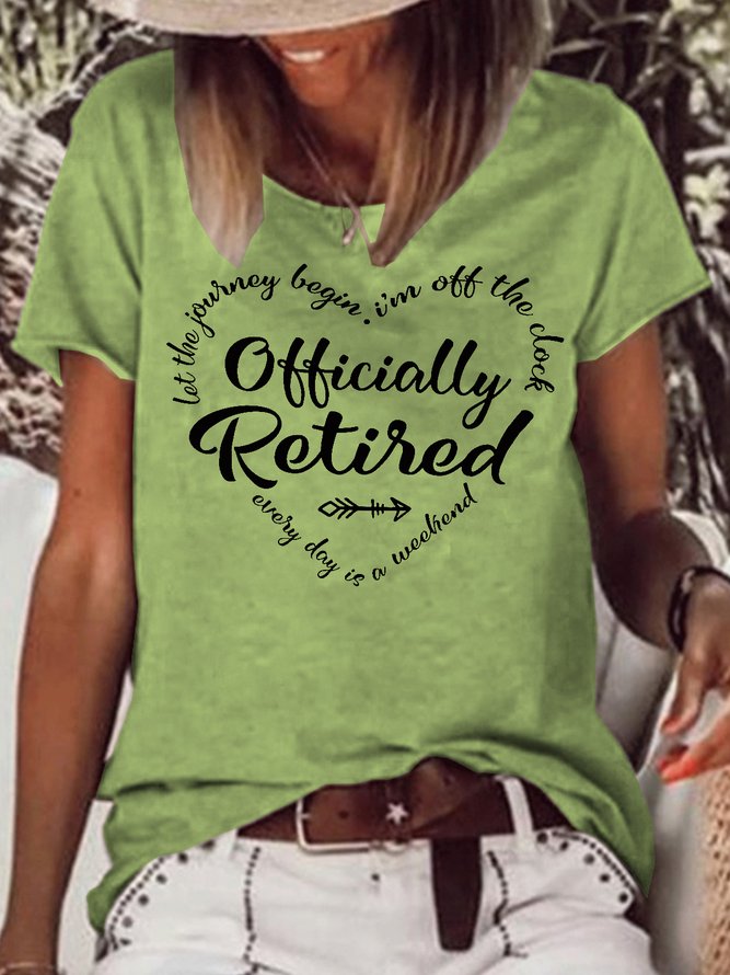 Womens Retired Crew Neck T-Shirt