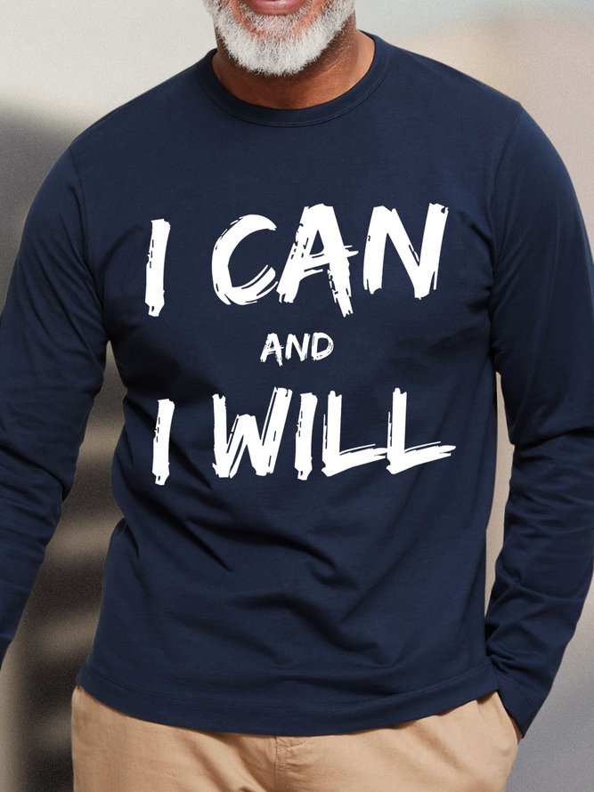 Lilicloth X Kat8lyst I Can And I Will Men's Long Sleeve T-Shirt