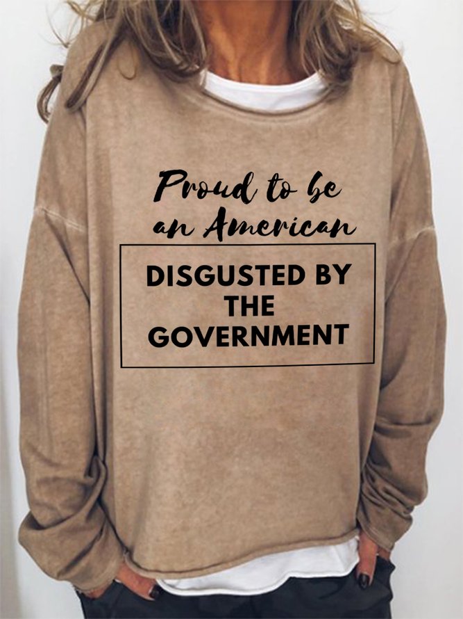 Lilicloth X Kat8lyst Proud To Be An American Women's Sweatshirts