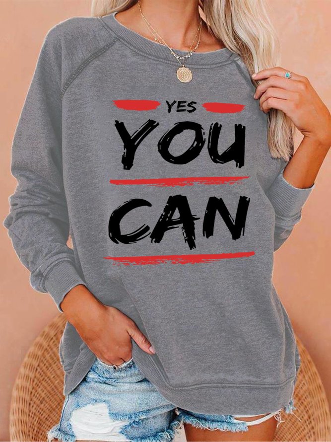 Lilicloth X Kat8lyst Yes You Can Women's Sweatshirts