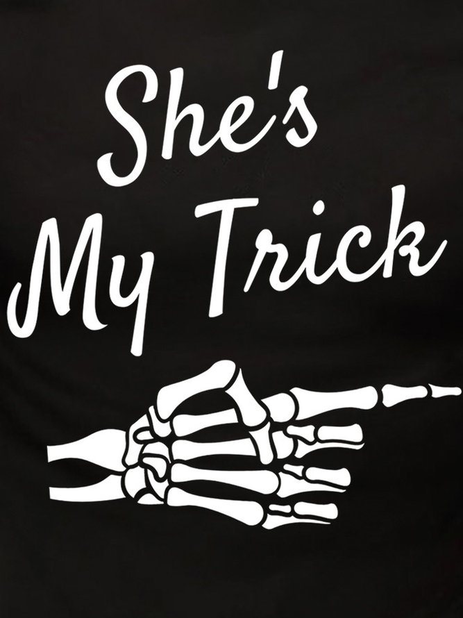Lilicloth X Kat8lyst She's My Trick Men's Halloween T-Shirt