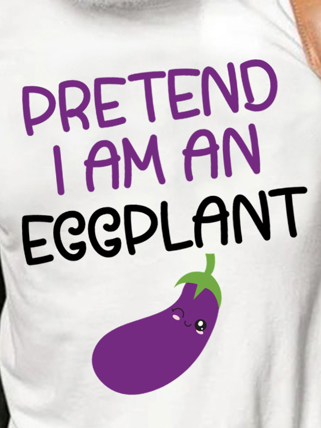 Lilicloth X Paula Pretend I Am A Eggplant Men's T-Shirt