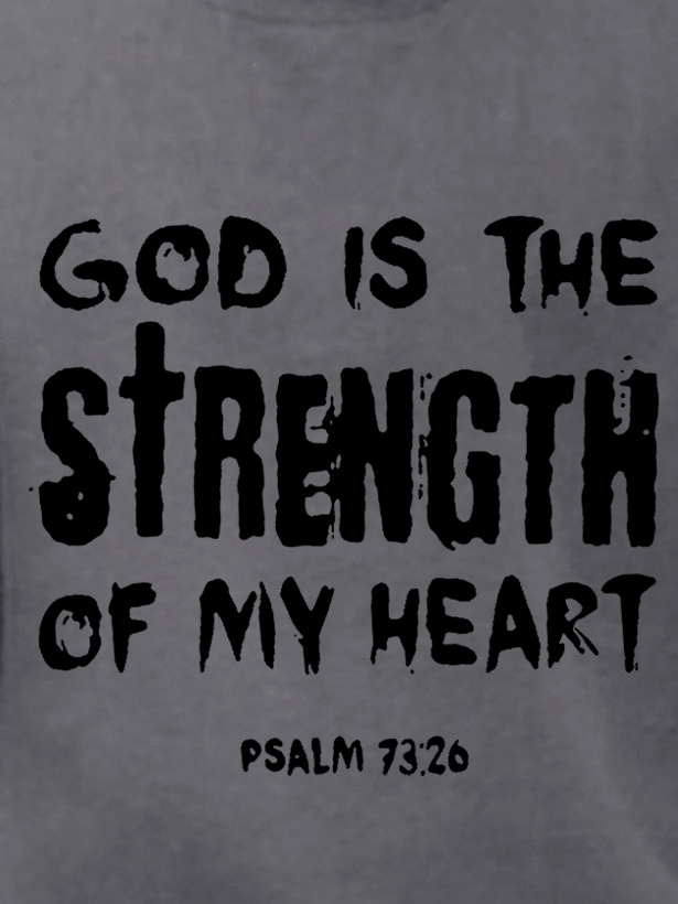 Lilicloth X Yuna God Is The Strength Of My Heart Psalm 73:26 Sweatshirt