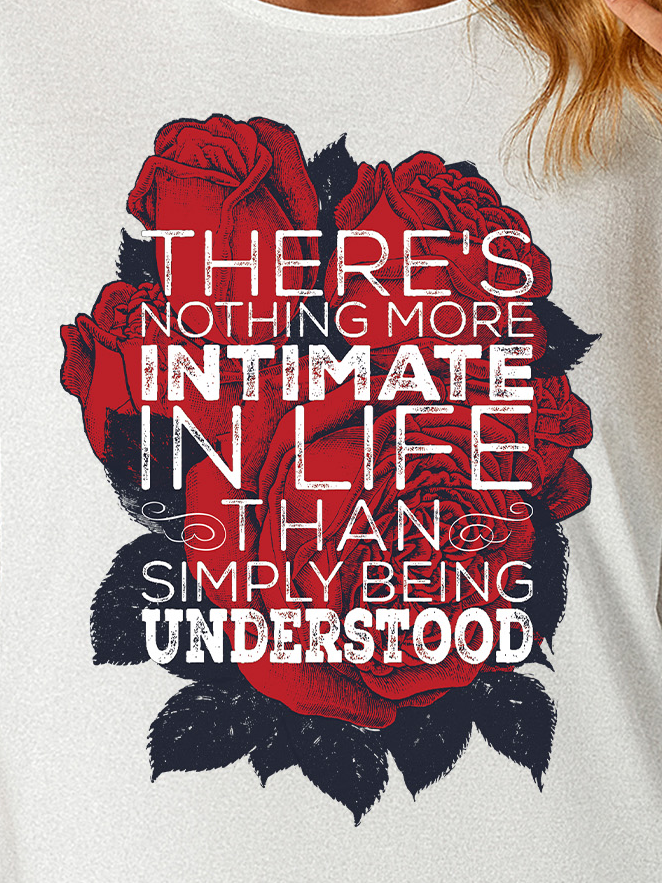 Lilicloth X Tebesaya There‘s Nothing More Intimate In Life Women's Long Sleeve T-Shirt