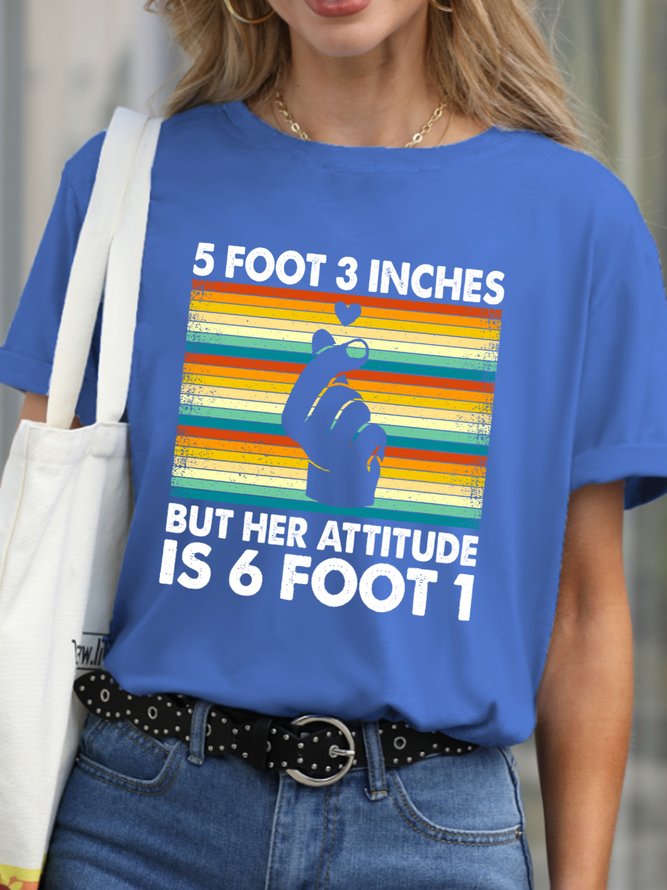 Lilicloth X Jessanjony 5 Foot 3 Inches But Her Attitude Is 6 Foot 1 Women's T-Shirt