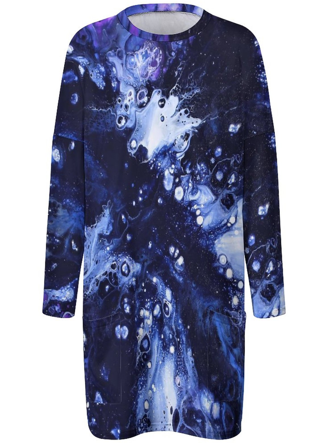 Lilicloth X Kat8lyst Abstract Painting Women's Dresses