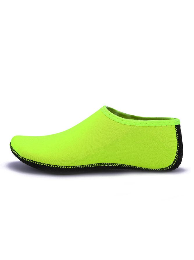 Pure Color Outdoor Activity Women & Men Water Shoes