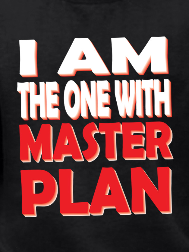 Lilicloth X Hynek Rajtr I Am The One With Master Plan Men's Sweatshirt