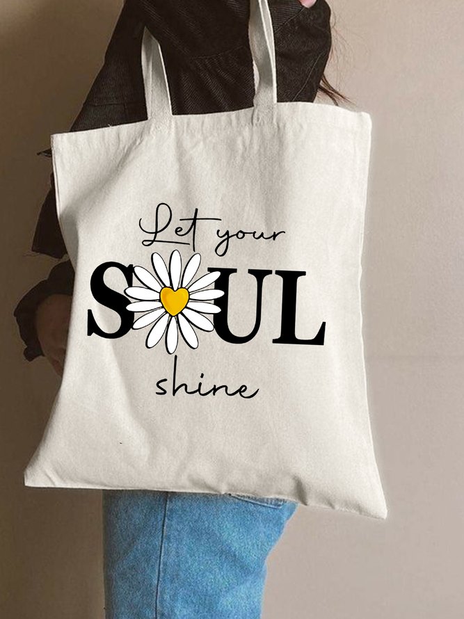 Let Your Soul Shine Shopping Totes