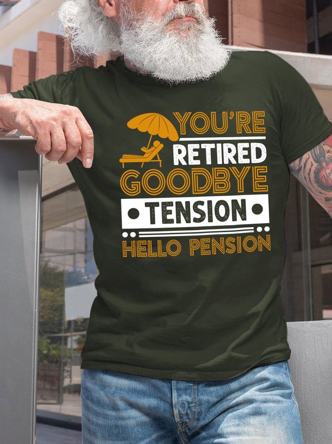 Lilicloth X Jessanjony You're Retired GoodBye Tension Hello Pension Men's T-Shirt
