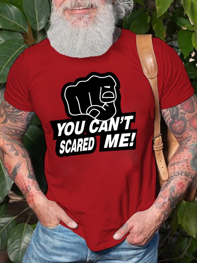 Lilicloth X Y You Can't Scared Me Men's T-Shirt