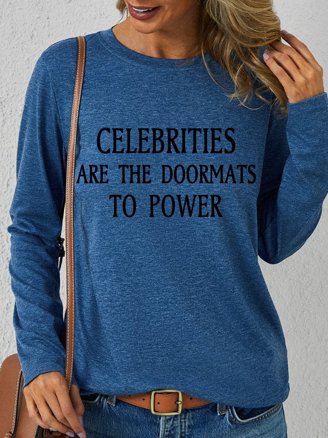 Lilicloth X Yuna Celebrities Are The Doormats To Power Women's Long Sleeve T-Shirt