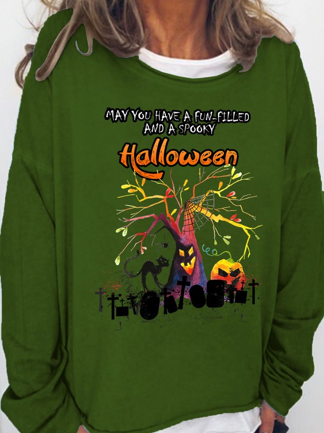 Lilicloth X Y May You Have A Fun Filled And A Spooky Halloween Women's Sweatshirts