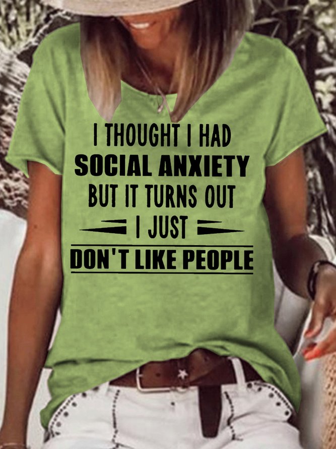 Womens I Thought I Had Social Anxiety Sweatshirts