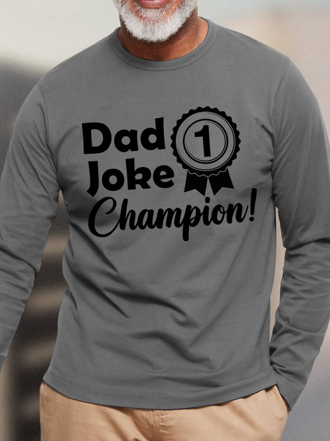 Lilicloth X Hynek Rajtr Dad Joke Champion Men's Long Sleeve T-Shirt