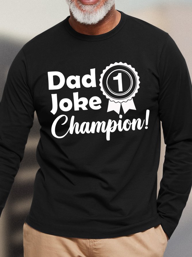 Lilicloth X Hynek Rajtr Dad Joke Champion Men's Long Sleeve T-Shirt