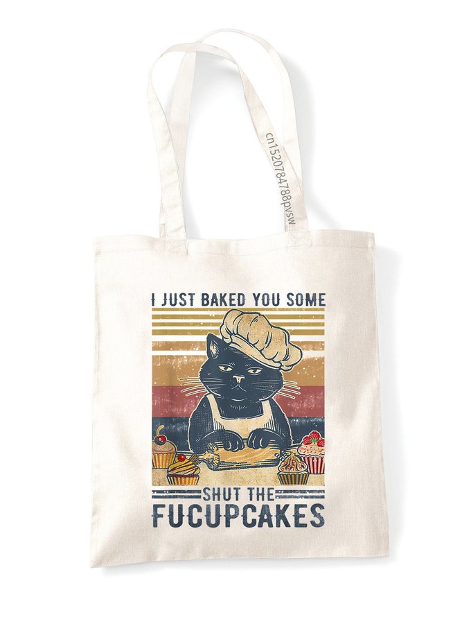 I Just Baked Some Shut Up Cakes Shopping Totes