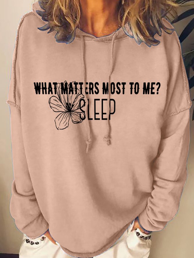 Lilicloth X Vithya What Matters Most To Me Sleep Women's Sweatshirts