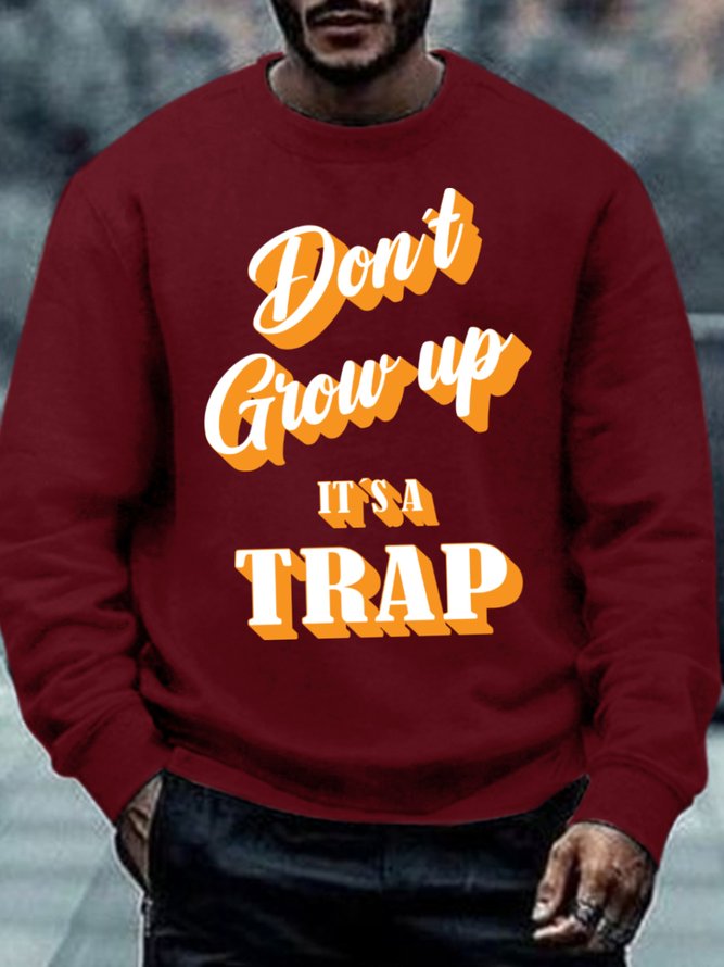 Lilicloth X Hynek Rajtr Don't Grow Up It's a Trap Men's Sweatshirt