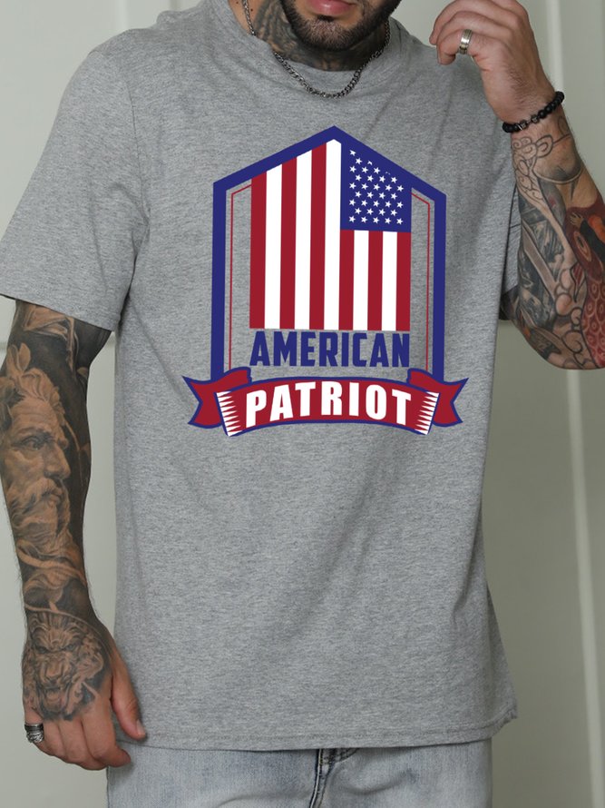 Lilicloth X Abu American Patriot Men's T-Shirt