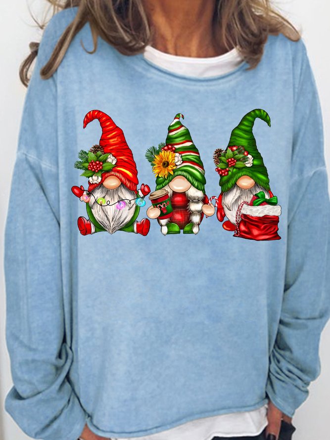 Womens Christmas Gnomes Sweatshirts
