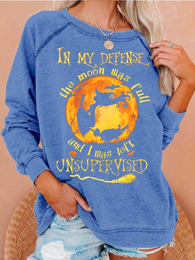 Womens Funny Witch Halloween Sweatshirts