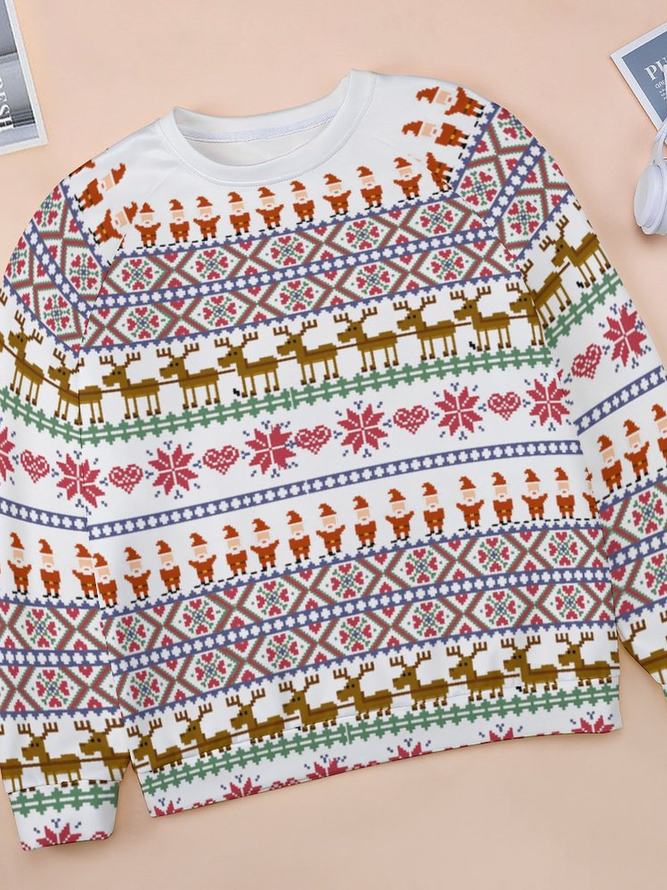 Lilicloth x Iqs Christmas Pattern Women's Sweatshirts