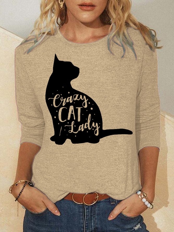 Crazy Cat Lady Women's Long Sleeve T-Shirt