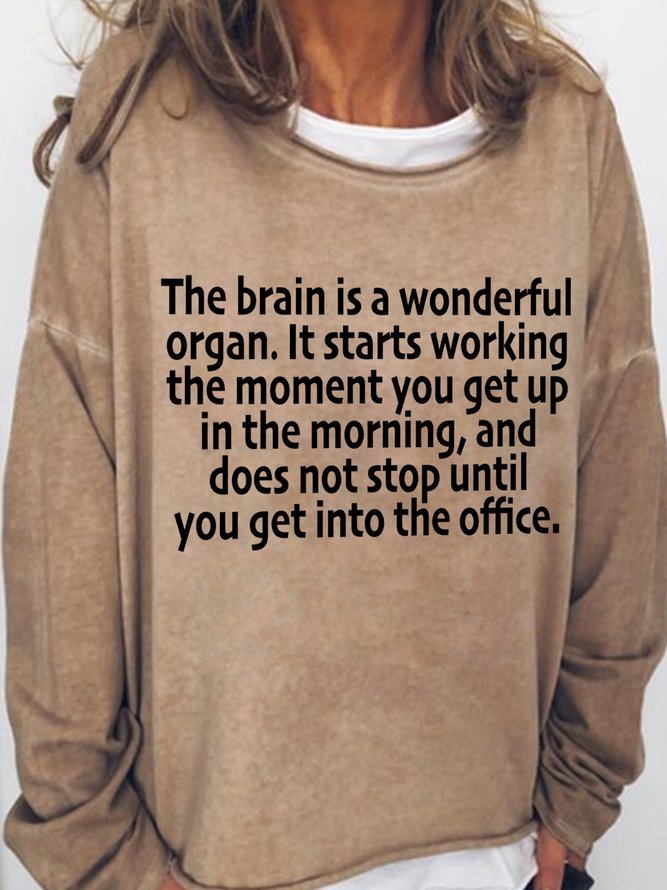 Lilicloth X Yuna The Brain Is A Wonderful Organ Women's Sweatshirts