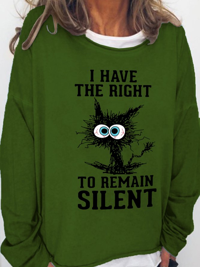 Lilicloth X Yuna I Have The Right To Remain Silent Women's Sweatshirts