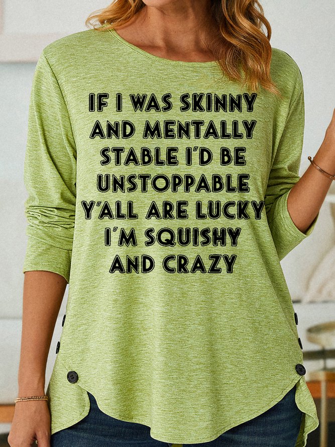 Womens Squishy And Crazy  Casual Tops