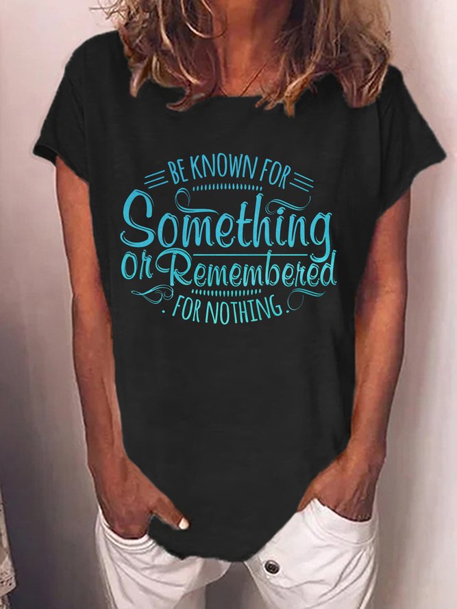 Lilicloth X Tebesaya Be Know For Something Or Remembered For Nothing Women's T-Shirt