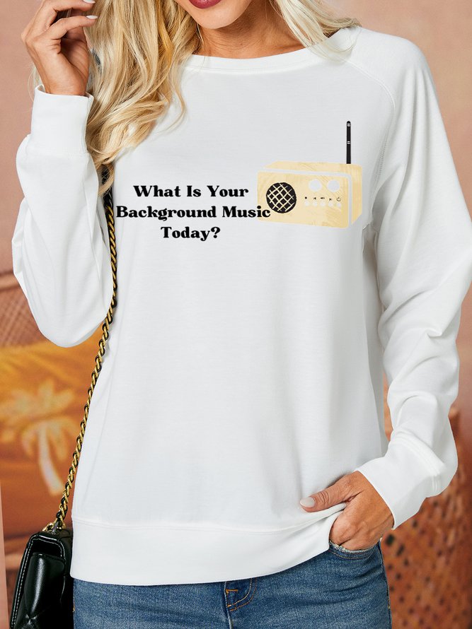 Lilicloth X Vithya What Is Your Background Music Women's Sweatshirt
