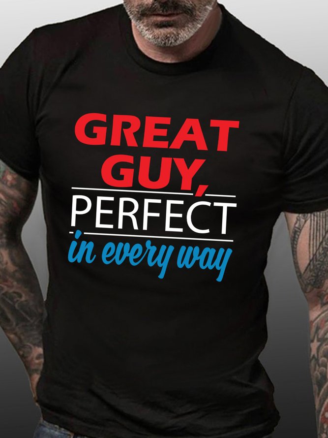 Lilicloth X Hynek Rajtr Great Guy Perfect In Every Way Men's T-Shirt