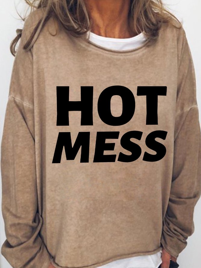 Lilicloth X Kat8lyst Hot Mess Women's Sweatshirt